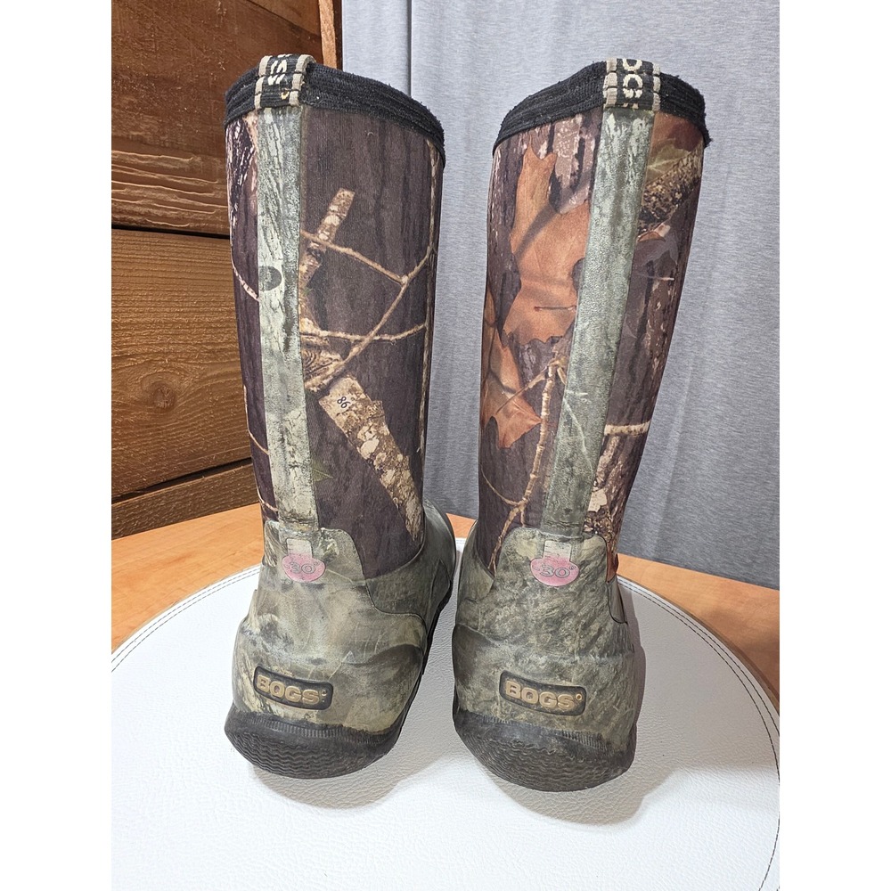 Bogs Kids Classic High Camo Insulated Waterproof Winter Boots 61672-973 Size 5Y